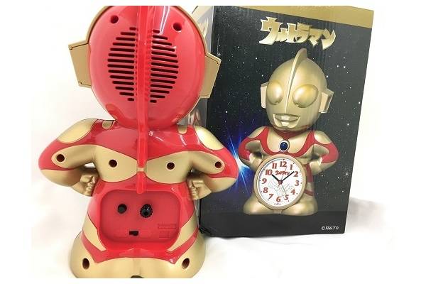 ウルトラマン　昭和レトロ　目覚まし時計　バルタン星人　日本アニメ  平成レトロ ウルトラマン 昭和レトロ 目覚まし時計 バルタン星人 日本アニメ