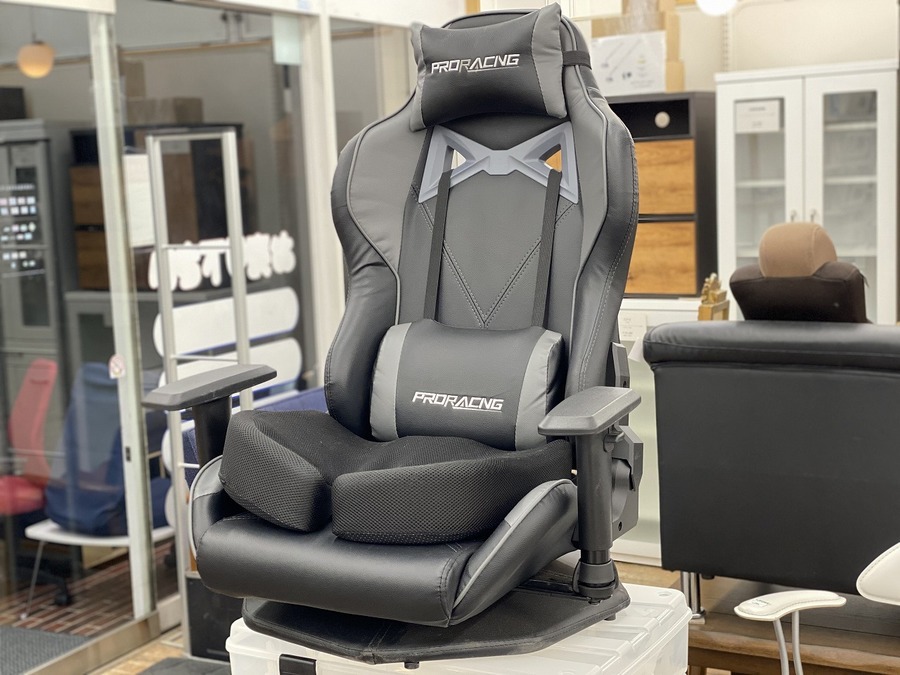 PRO RACINのゲーミングチェア【トレファク東久留米】 おうち時間のおともに！】PRO RACING/プロレーシングの座椅子タイプの