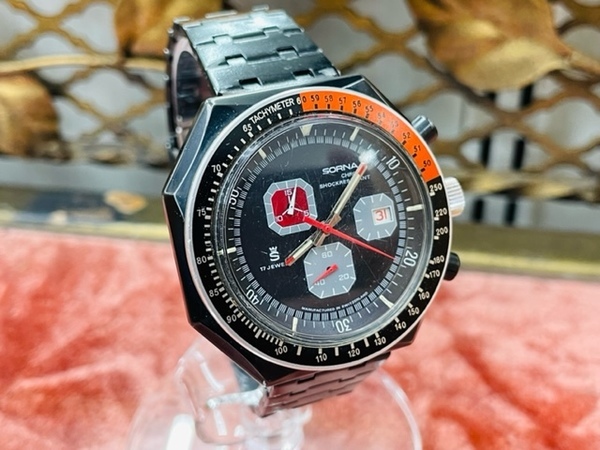 SORNA アナログ腕時計 ジャンク品 ヴィンテージレア物 SORNA】スイス製の手巻きアンティークウォッチ 買取入荷しました