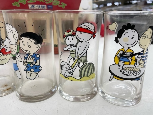 激レア！?】サザエさんのレトログラスセット 入荷しました！｜2021年12
