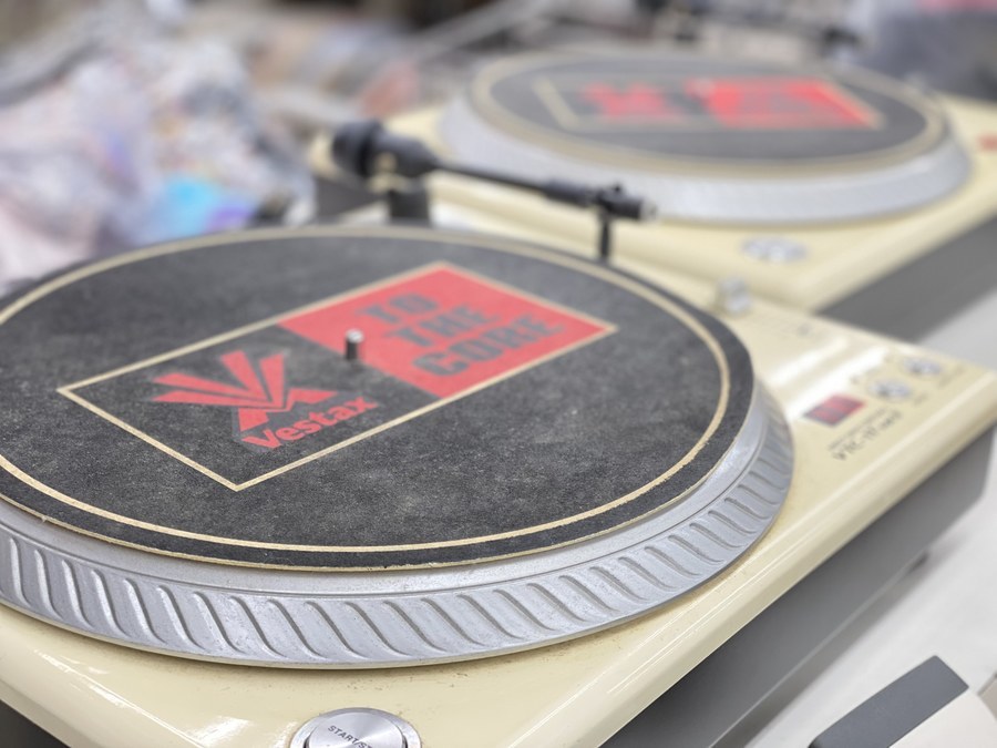 Technics ターンテーブル×2台、Vestax ミキサー×1台 DJセット Technics テクニクス ターンテーブル ベスタクス