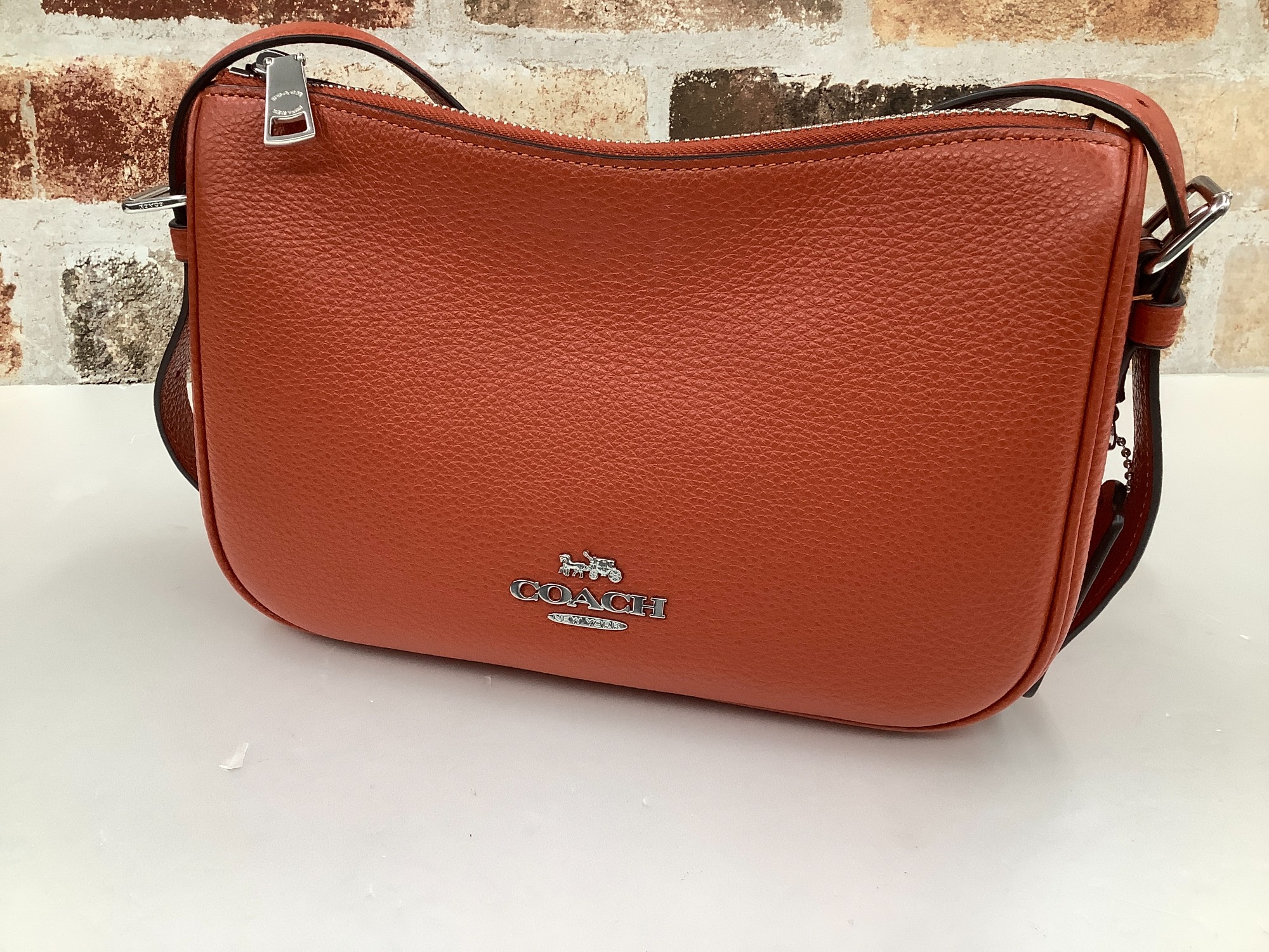 【瀬戸大橋店】 中古 COACH | コーチ ショルダーバッグ ケイリー L2439-CY707 オレンジ 【122】 COACH - 【瀬戸大橋店】 中古 COACH | コーチ ショルダーバッグ