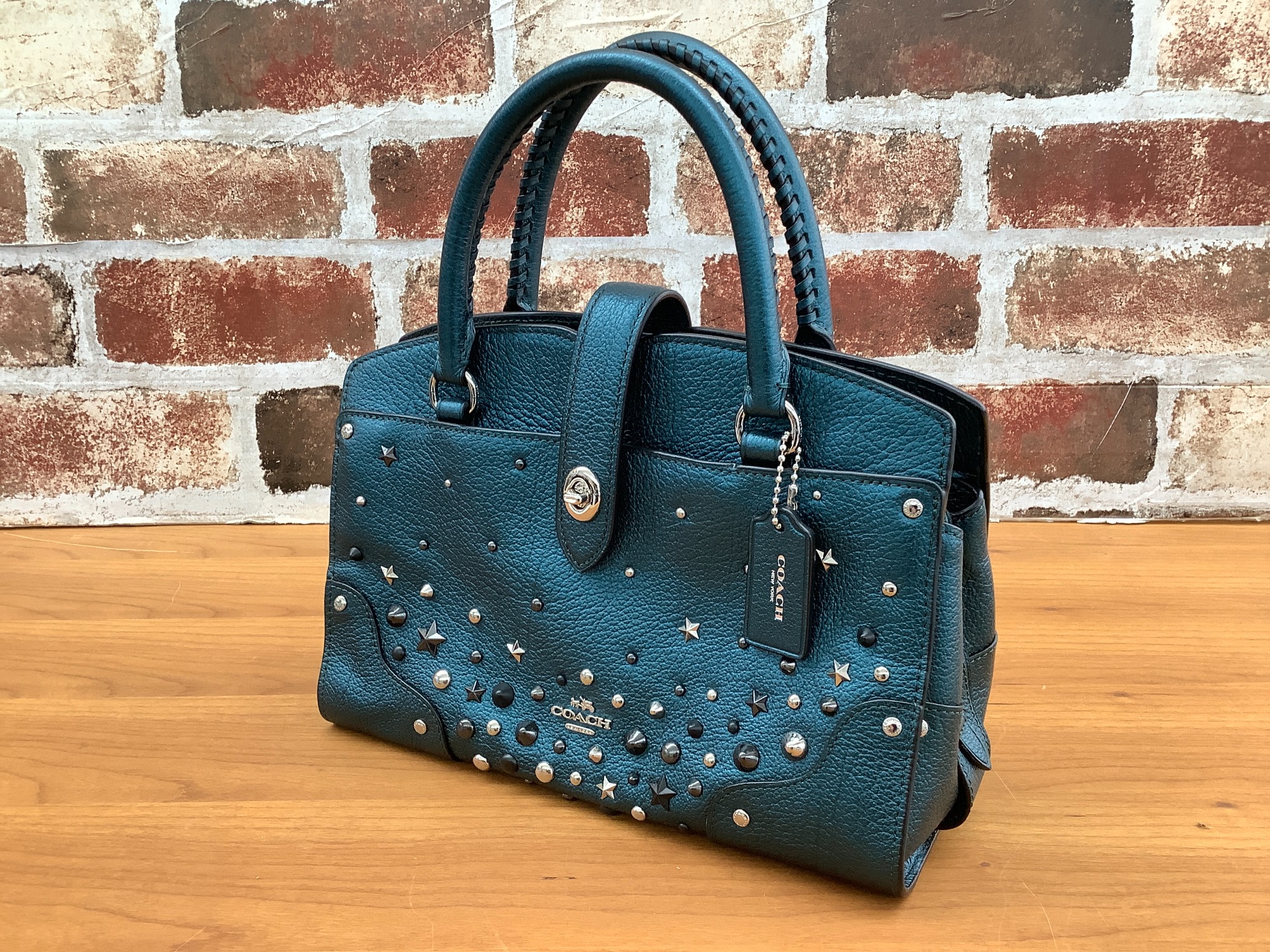 未使用に近い！COACH コーチ 2way バッグ マーサーサッチェル