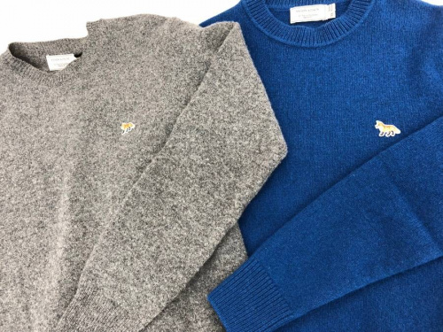 ニットのMAISON KITSUNE
