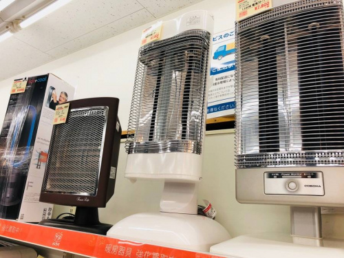 冬物家電の暖房器具
