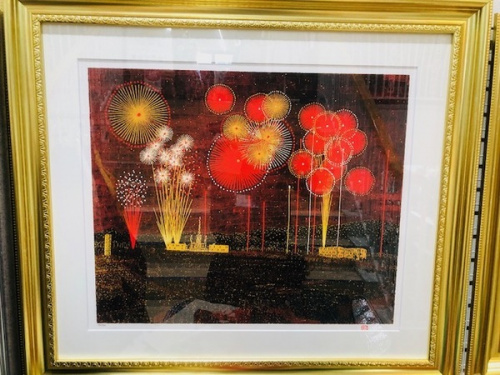 インテリアの額