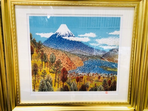 インテリアの額