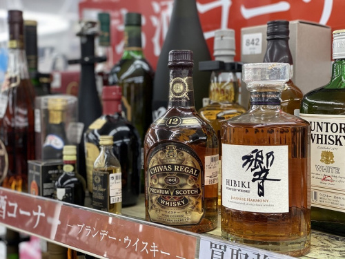 ウイスキーのブランデー