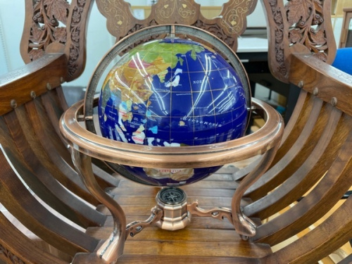 アンティーク雑貨の地球儀