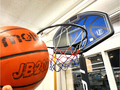 アウトドア用品のバスケットゴール