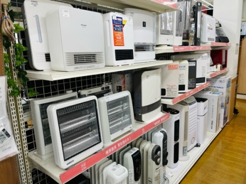 季節家電のヒーター