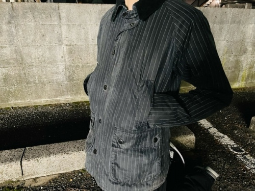 メンズファッションのバブアー