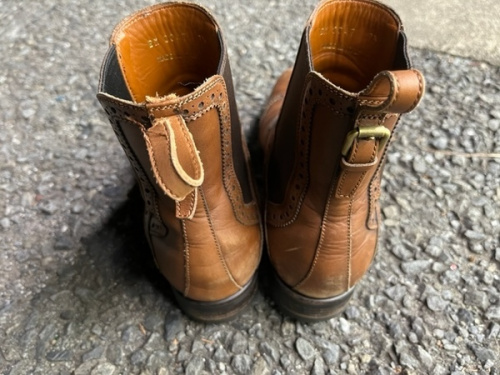 ウイングチップのLOUIS VUITTON