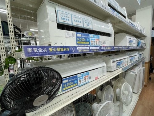 扇風機のエアコン