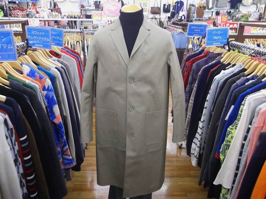 激レア必至！MACKINTOSH×HYKEのゴム引きチェスターコート2016年発売