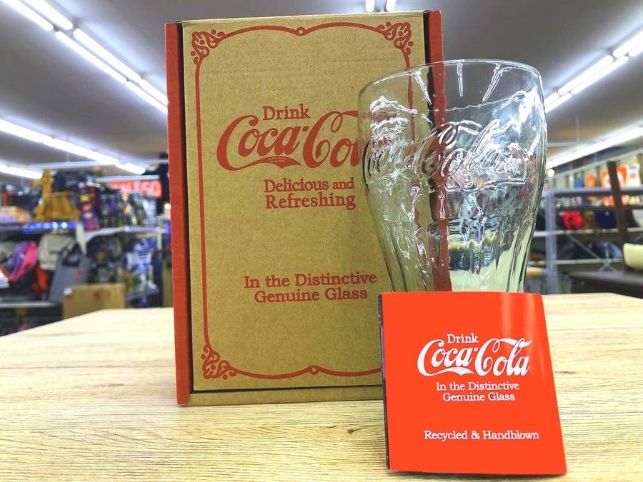 ハンドメイド！コカコーラ125周年記念グラス入荷致しました！【川崎