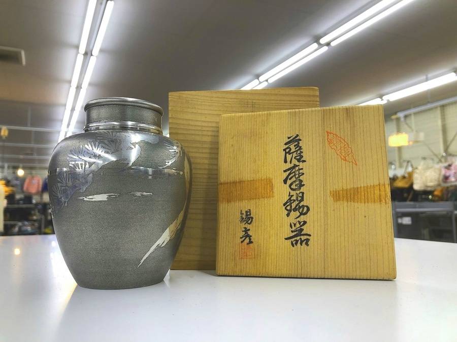 浅田錫器　本錫　茶壺 浅田錫器 本錫茶筒入荷致しました！【川崎野川店】｜2018年11月25日
