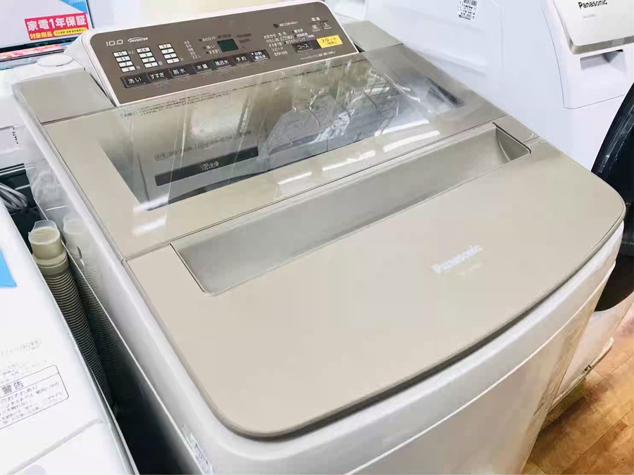 Panasonic！ファミリー向けの2016年制10kg洗濯機を入荷いたしました！【川崎野川店】 [2019.07.21発行]｜リサイクル