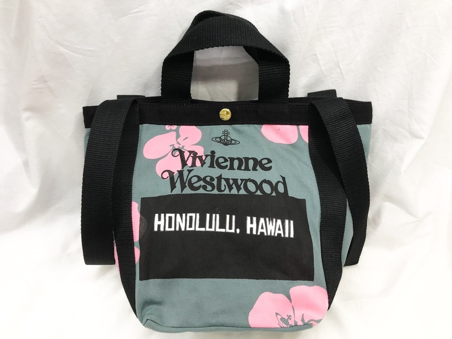 Vivienne Westwoodトートバッグ HONOLULU. HAWAII Vivienne westwood ハワイ限定トートを入荷いたしました！【川崎野川店