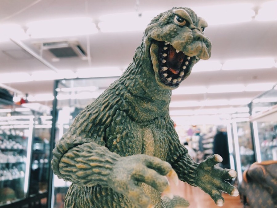 ビリケン商会　ゴジラ フィギュア ゴジラ 絶版 ソフビキット ビリケン商会 ゴジラ(1989) ソフビ