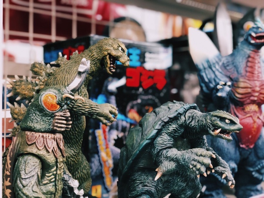 ビリケン商会　ゴジラ フィギュア リアルモデルキットシリーズ /バトゴジ （1992ゴジラVSモスラ版