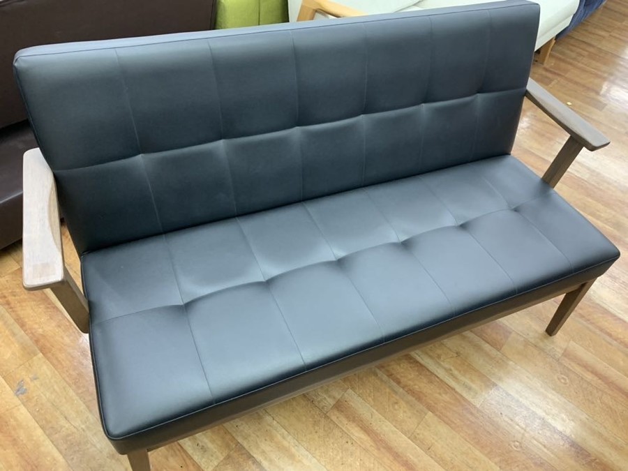 NITORI(ニトリ）ミッドセンチュリーデザイン 二人掛けソファー買取入荷