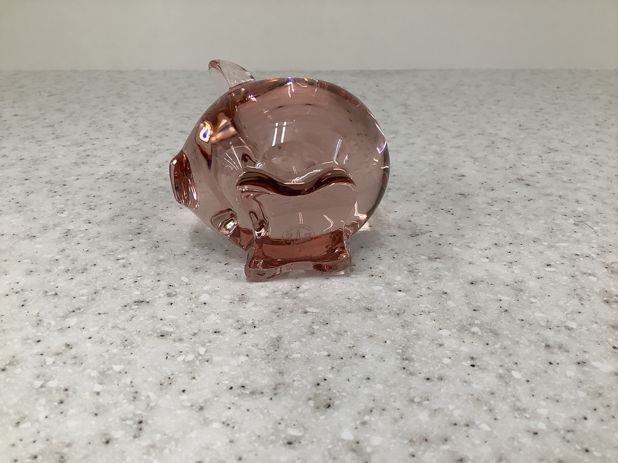 BACCARAT(バカラ）ミニアニマルズ ブタを買取入荷いたしました