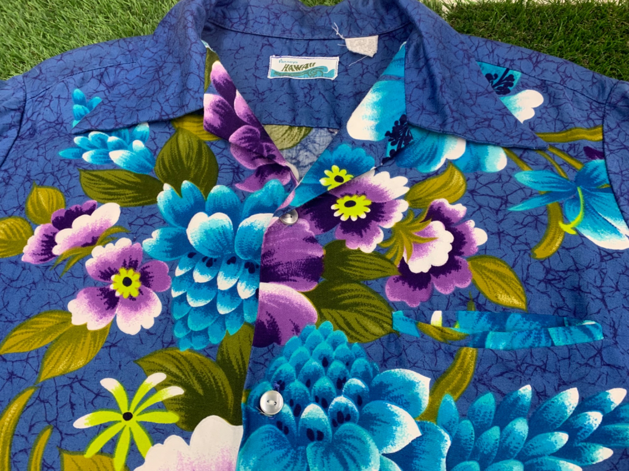 新品未使用定価¥15400PENNEYS/ペニーズHAWAII70Sアロハシャツ 新品未使用定価¥15400PENNEYS/ペニーズHAWAII70Sアロハシャツ