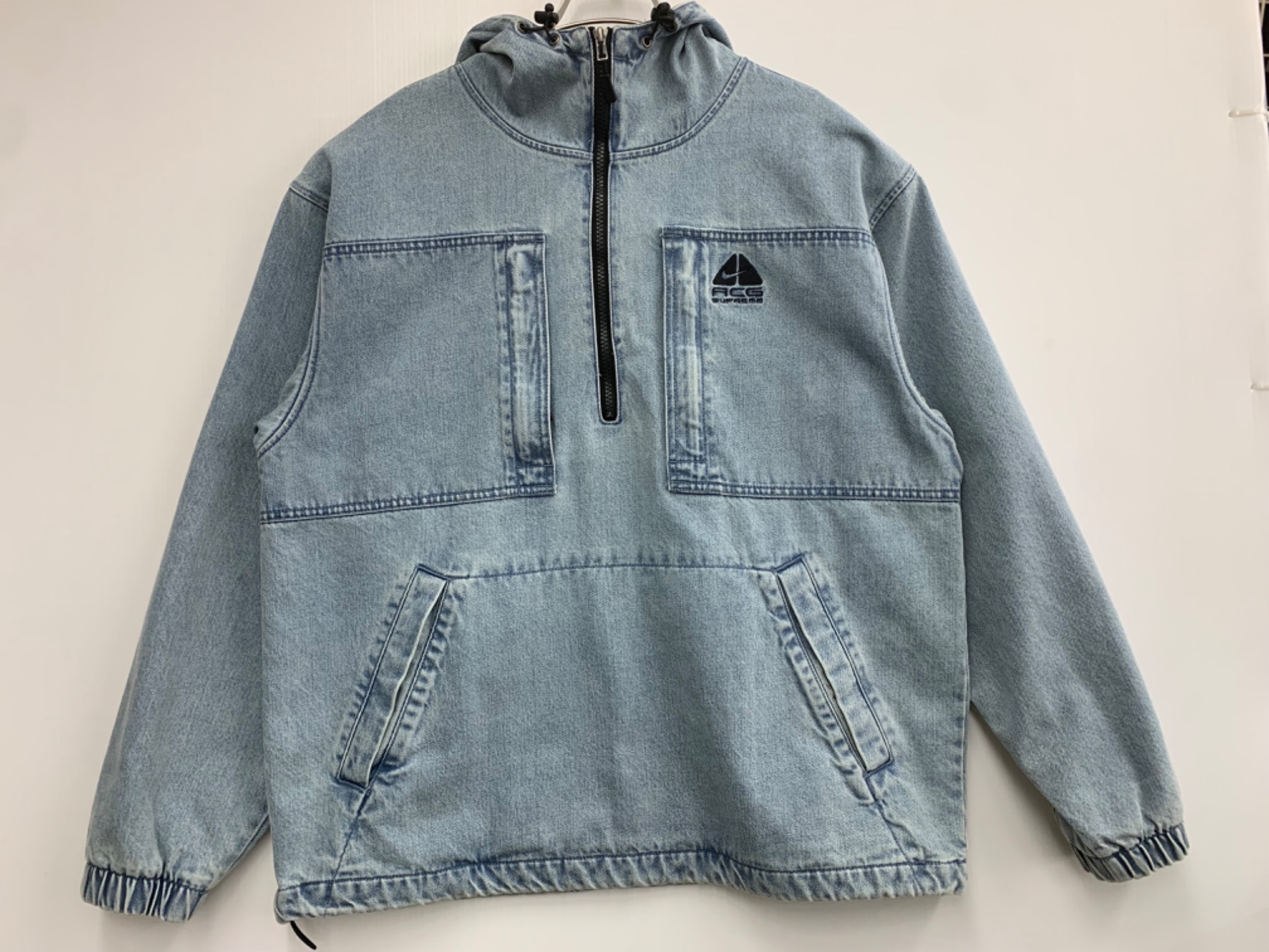 NIKE(ナイキ)×Supreme(シュプリーム) デニムプルオーバージャケットを