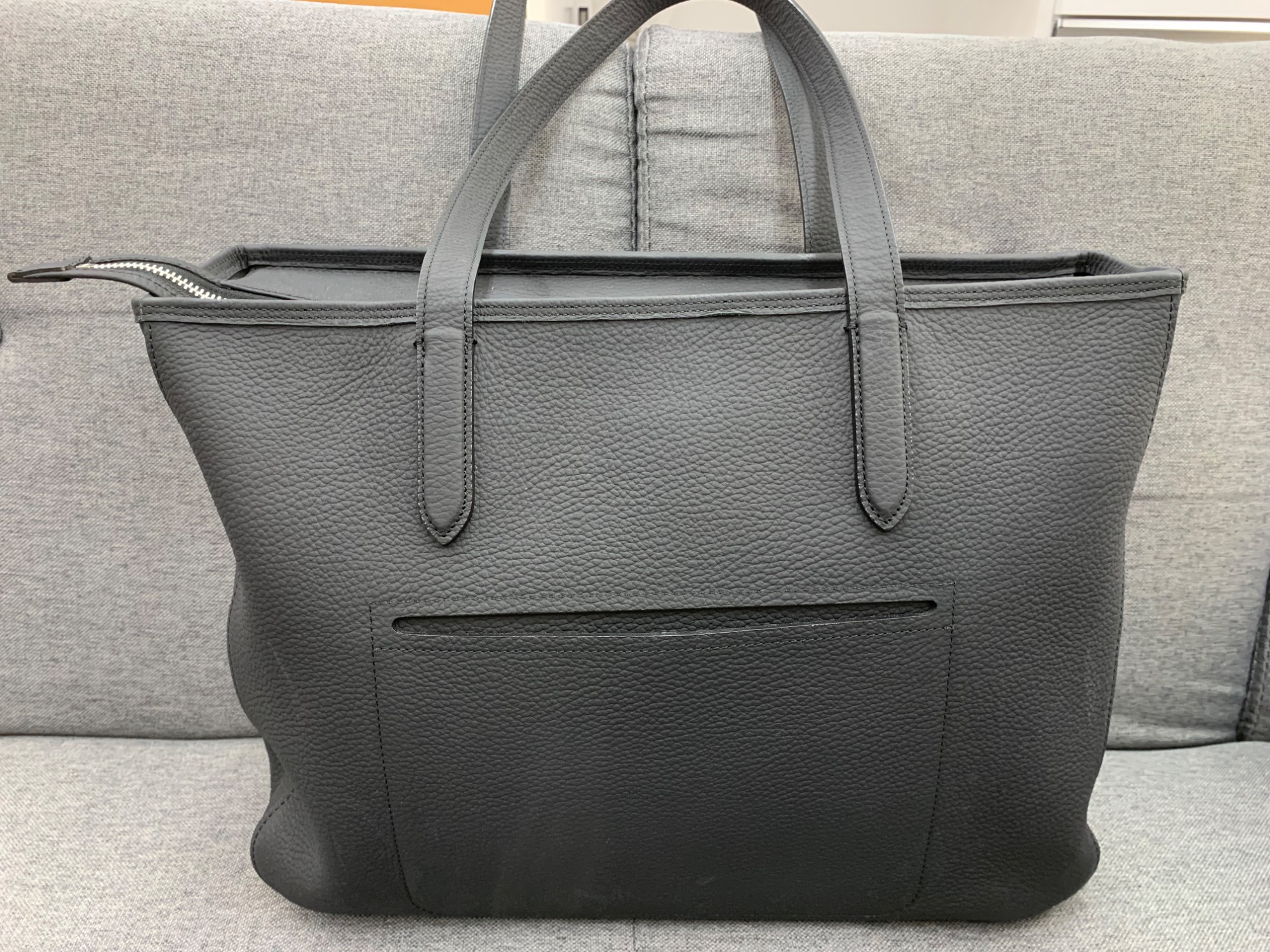 【タイムセール】GANZO ガンゾ　エレファントレザー エレファントレザー ジップウォレット 長財布 | メンズアイテム