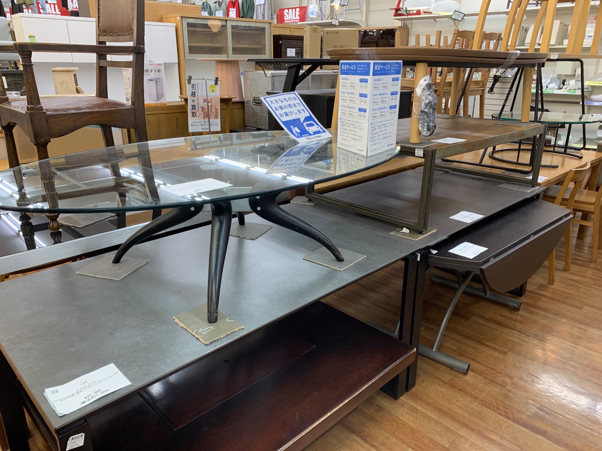 カッシーナ　イクスシー　サイドテーブル　テーブル　机 BRIDGE side table（ブリッジ サイドテーブル）IXC | カッシーナ