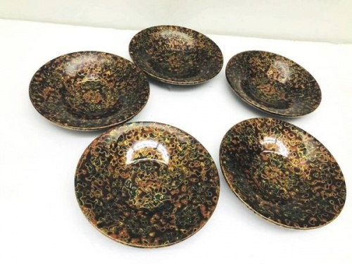 津軽塗の茶器