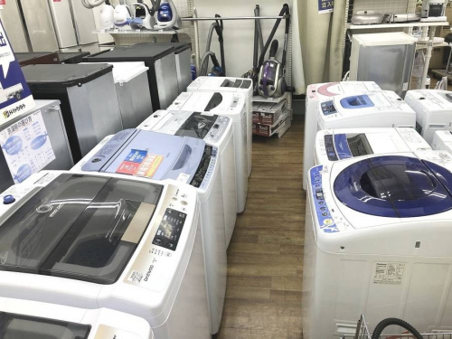 中古冷蔵庫の洗濯機
