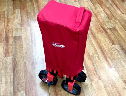 Colemanのアウトドアワゴン