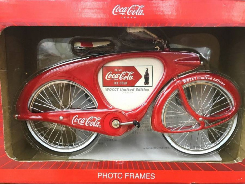 コカコーラの自転車型フォトフレーム買取入荷致しました！【川崎野川店