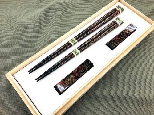 和食器　買取　川崎の箸　津軽塗り
