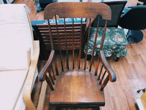 ロッキングチェアー　中古　飛騨産業のキツツキ　中古　