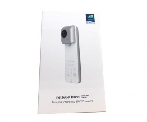 レンズのinsta360 Nano