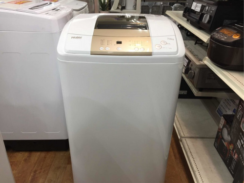 生活家電の洗濯機