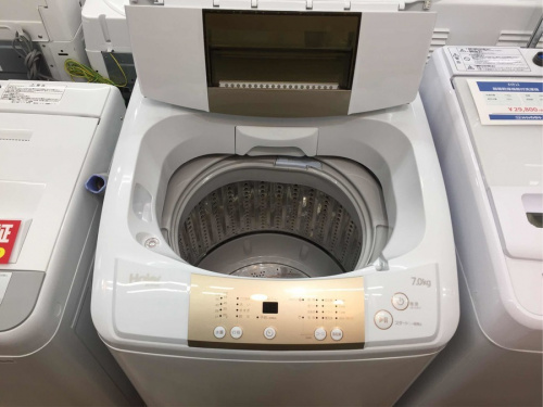 簡易乾燥機能付洗濯機のHaier