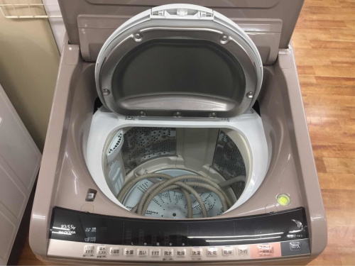 縦型洗濯乾燥機のHITACHI