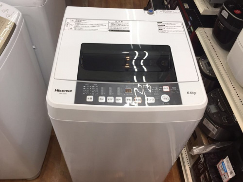 家事家電の洗濯機