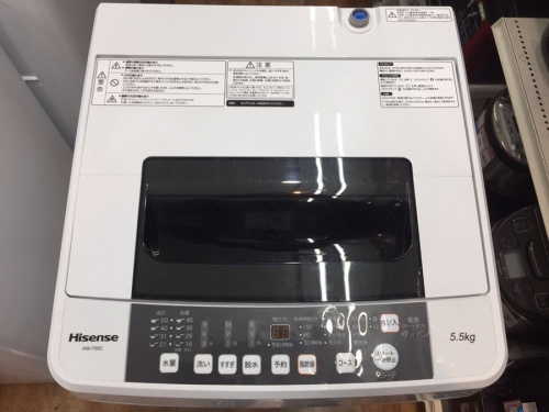 全自動洗濯機のHisense