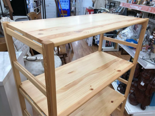 万能収納のユニットシェルフ