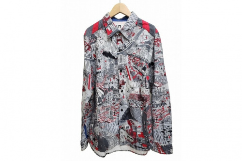 シャツの総柄アーティストシャツ