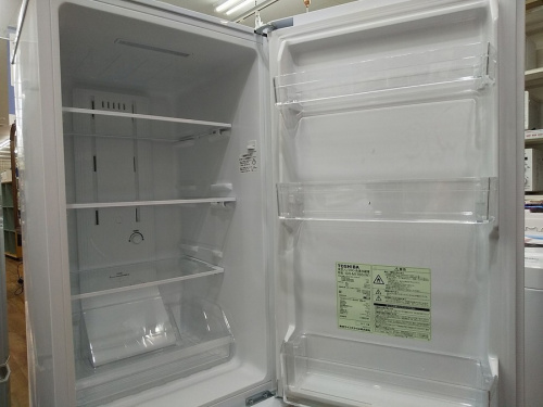 2ドア冷蔵庫のTOSHIBA