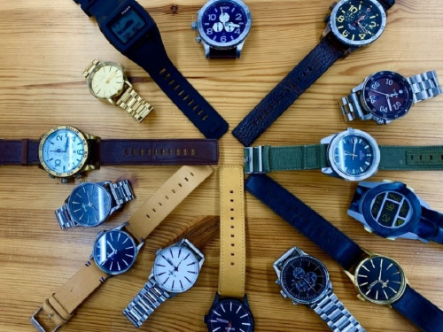 メンズファッションの腕時計