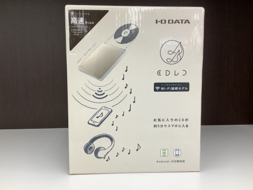 AV周辺機器のスマートフォン用CDレコーダー