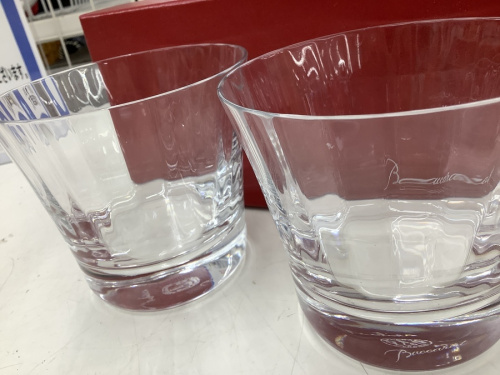 グラスセットのBaccarat