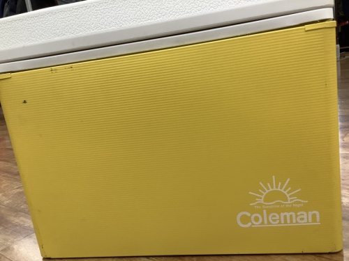 レトロスチール クーラーボックスのColeman